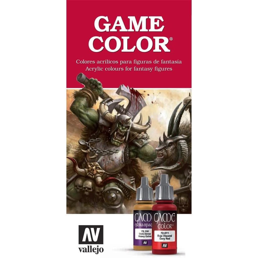 Vallejo CC072 Model Boyası Renk Kataloğu, Game Color, Rev.17