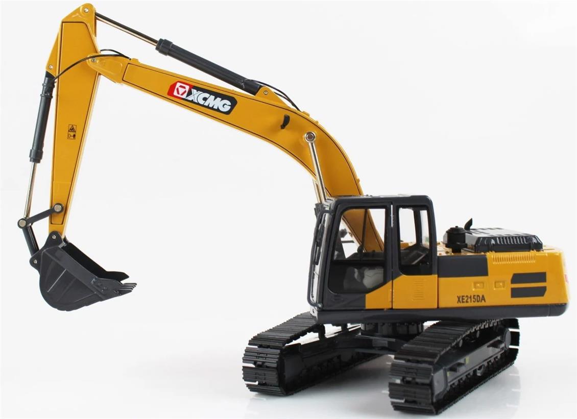 Yagao XE215DA 1/35 XCMG Ekskavatör-Sergilemeye Hazır Metal Model