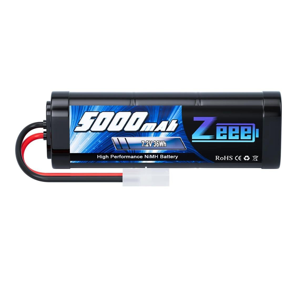Zeee Power 7.2 Volt, 5000 mAh, SC, Tamiya Fişli, Ni-Mh Pil Grubu