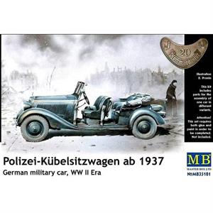 35101 1/35 POLİZEİ-KUEBELSİTZWAGEN AB 1937, GERMAN