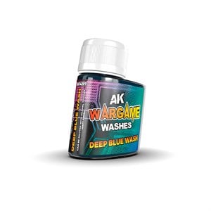 AK 14207 35 ml. Deep Blue Wash, Wargame Serisi Eskitme Efekti