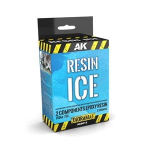 AK 8012 170 ml. Resin Buz Dokusu, Diorama Serisi Zemin Dokusu
