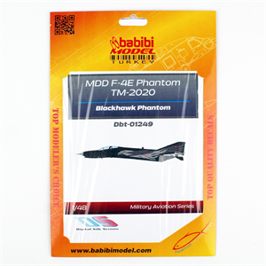 Babibi DBT01249 1/48 MDD F-4E Phantom TM-2020, Blackhawk Phantom, Dekal Çıkartma