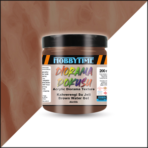 Hobbytime 604 200 ml.. Kahverengi Su Jeli (Brown Water Gel)