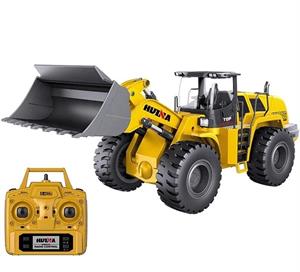Huina 1583 1/14 Ölçek, Loder, Komple Metal, 22 Kanal Uzaktan Kumandalı İş Makinası