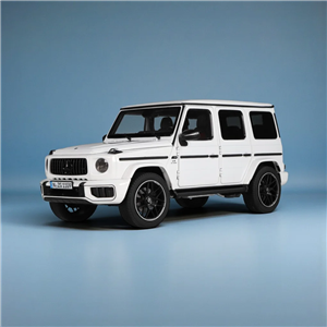 NZG 1109/41 1/18 Ölçek, Mercedes-AMG G 63 4x4 Arazi Aracı, Polar Beyaz, Metal, Sergilemeye Hazır Metal Model