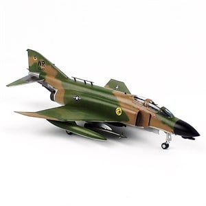 QD604 1/72 Ölçek, F-4E Early Vietnam, Sergilemeye Hazır Savaş Uçağı Modeli