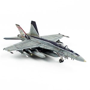 QD613 1/72 Ölçek, F/C-18C Hornet, Sergilemeye Hazır Model Uçak