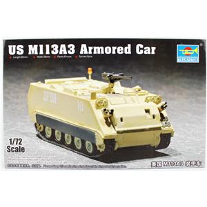 Trumpeter 07240 1/72 Ölçek M113A3  Zırhlı Personel Taşıyıcı, Plastik Model Kiti