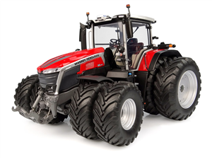 Universal Hobbies UH6653 1/32 Ölçek, Massey Ferguson 9S.425, 8 Tekerli Traktör, Sergilemeye Hazır Tarımsal Makine Modeli