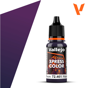 Vallejo 72461 18 ml. Vampiric Purple, Xpress Game Color Serisi Model Boyası