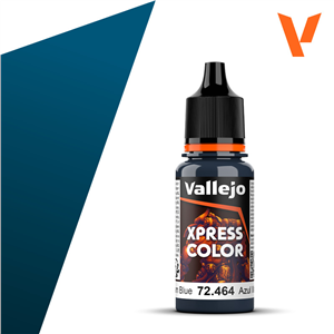 Vallejo 72464 18 ml. Wagram Blue, Xpress Game Color Serisi Model Boyası
