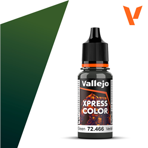 Vallejo 72466 18 ml. Armor Green, Xpress Game Color Serisi Model Boyası