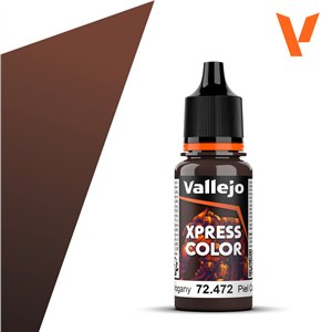 Vallejo 72472 18 ml. Mahogany, Xpress Game Color Serisi Model Boyası
