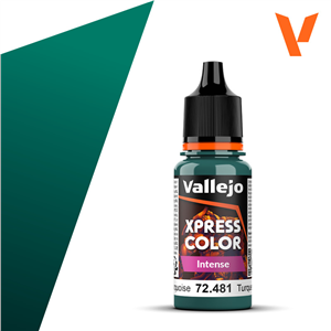 Vallejo 72481 18 ml. Heretic Turquoise, Xpress Game Color Serisi Model Boyası