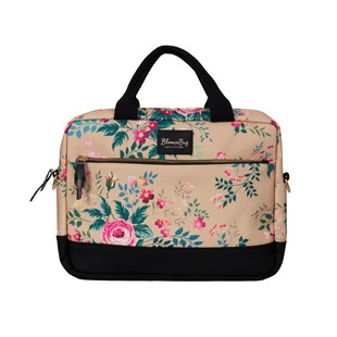 Dark Spring Blossom 15.6 inç Laptop / Macbook Çantası