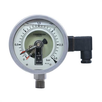 TEMPRESS KONTAK MANOMETRE ÖNDEN GÖRÜNÜŞ