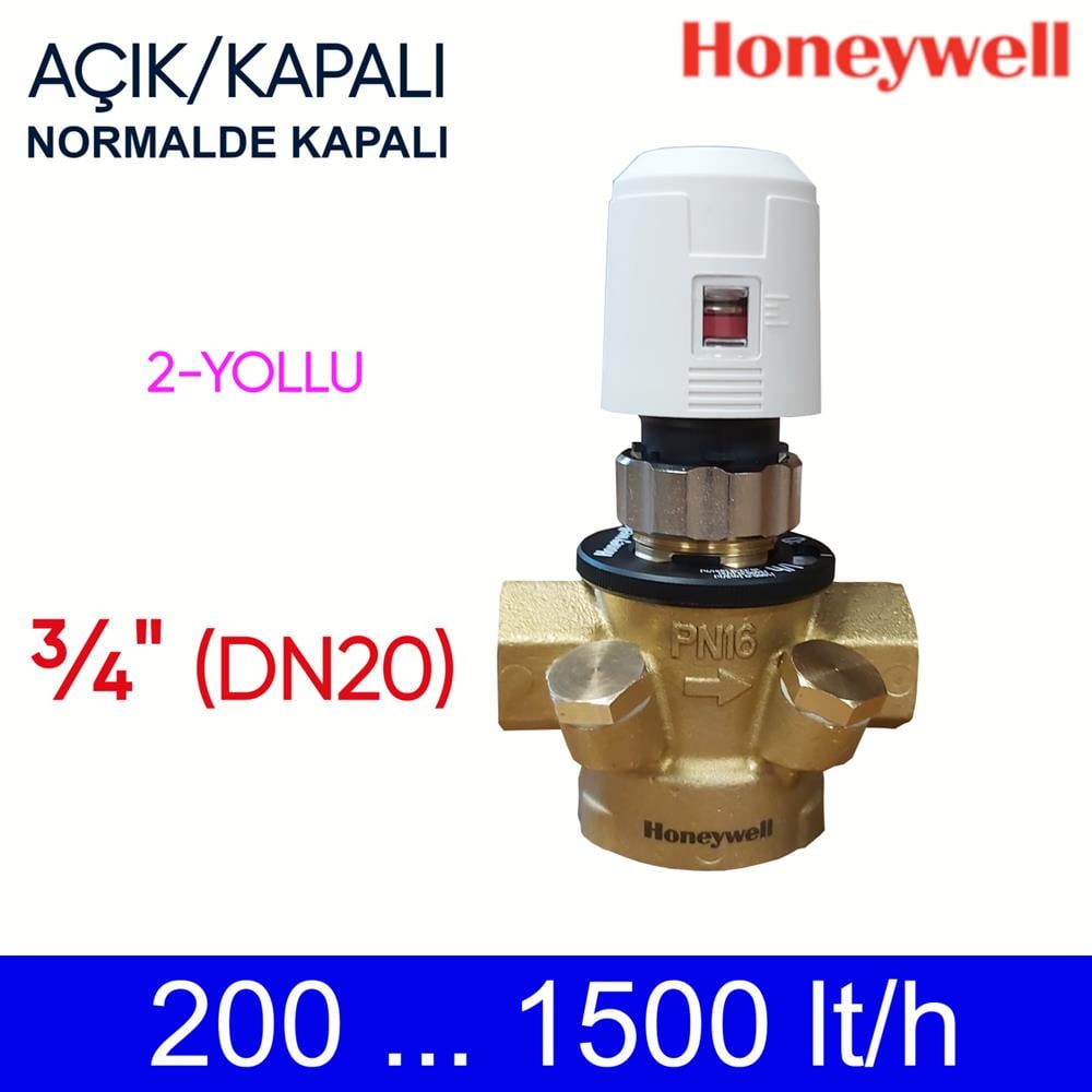 3/4'' | Basınçtan Bağımsız Motorlu Kontrol Vanası (PICV)