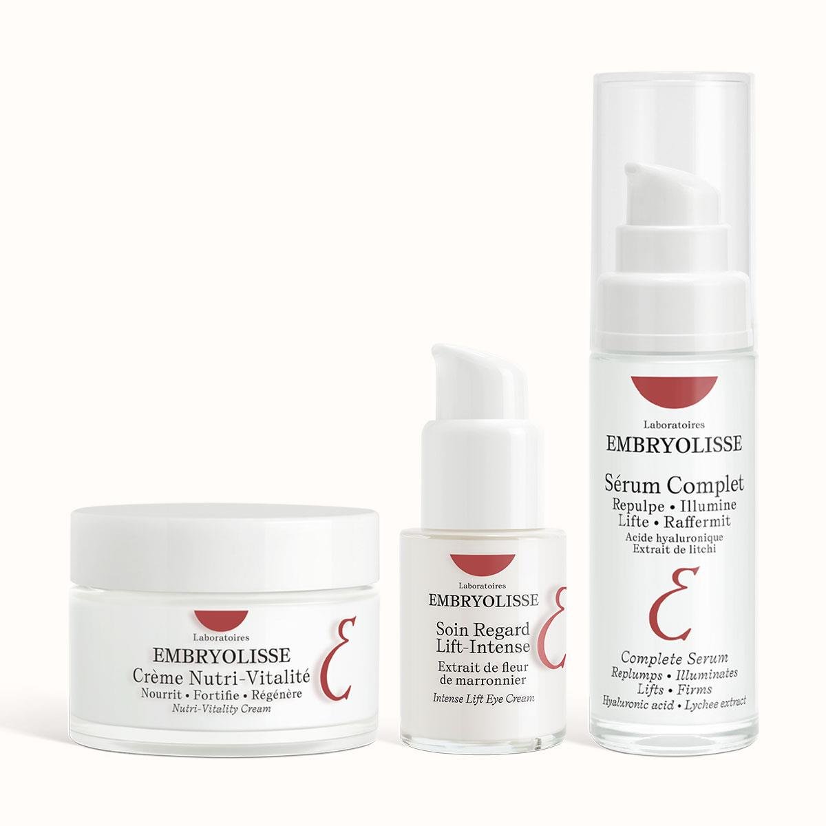 INTENSE EYE LIFT + COMPLETE SERUM + FIRMING LIFTING CREAM