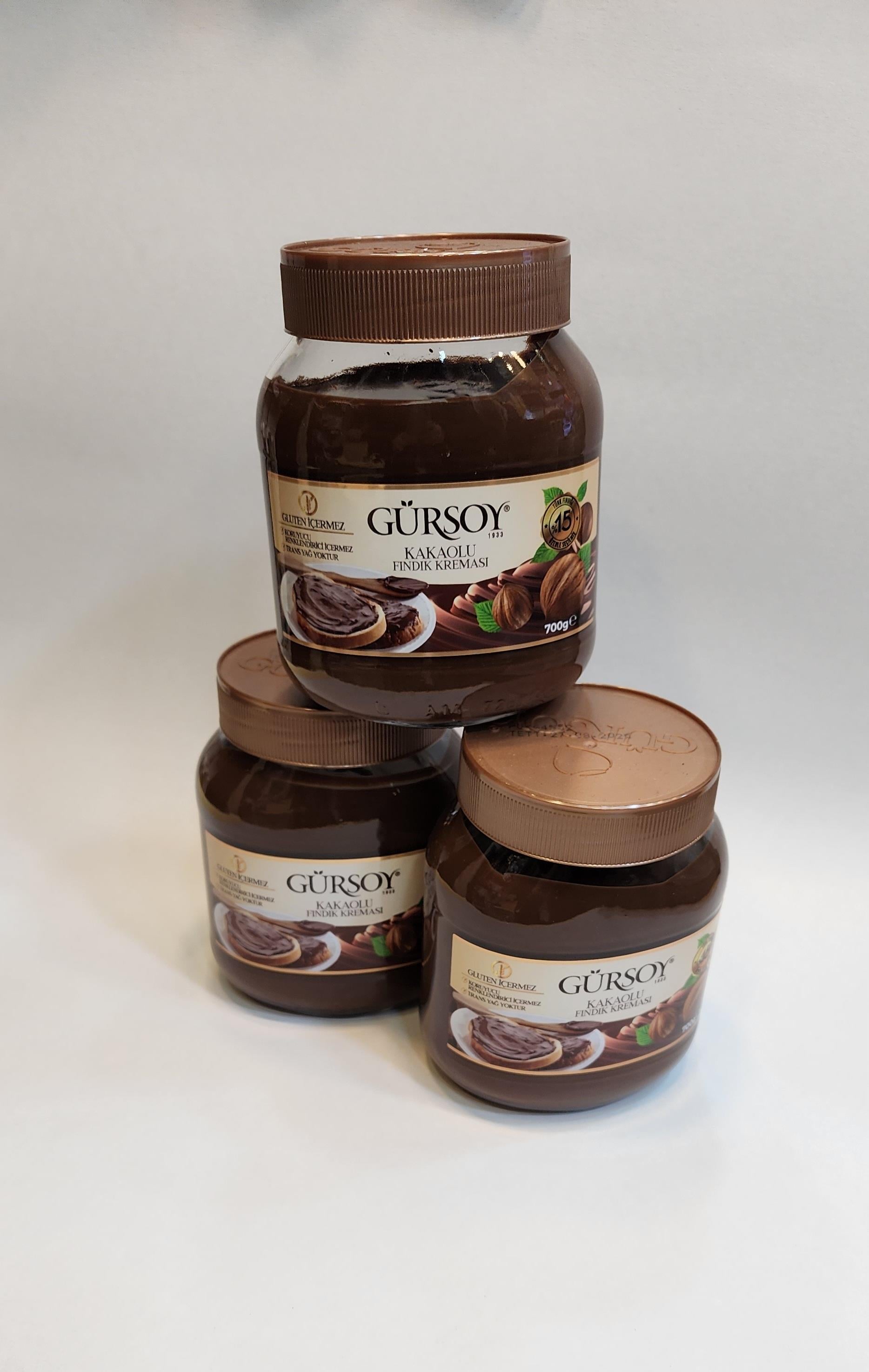 GÜRSOY KAKAOLU FINDIK KREMASI 700GR