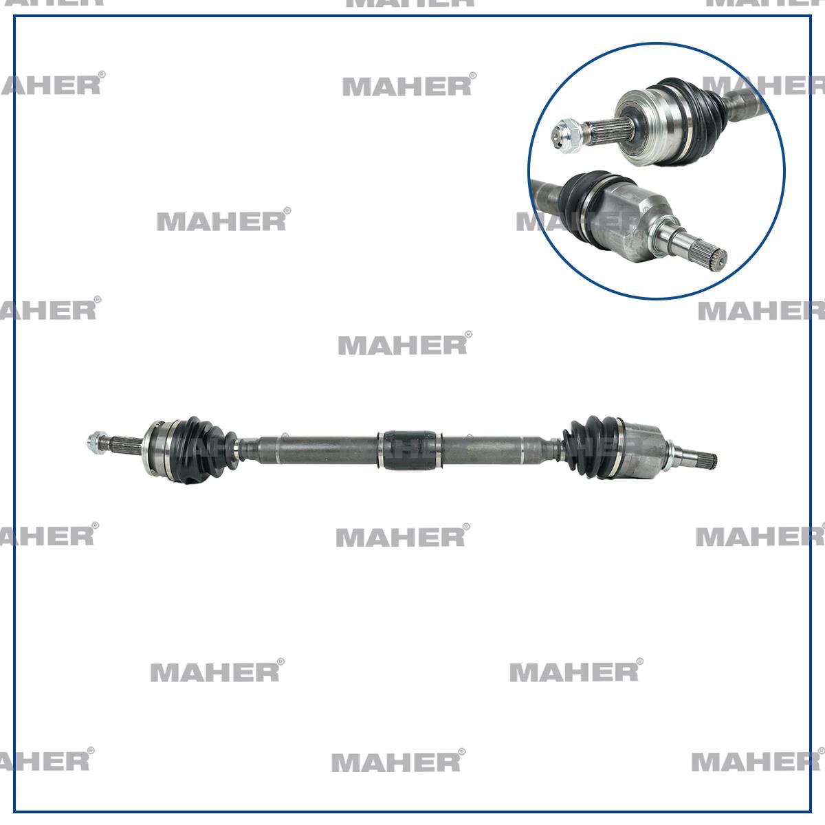 AKS KOMPLE ÖN AURIS 06= / COROLLA 06= / 1.33-1.4-1.6 VVTI M-T 6 İLERİ BENZİNLİ SAĞ 941mm