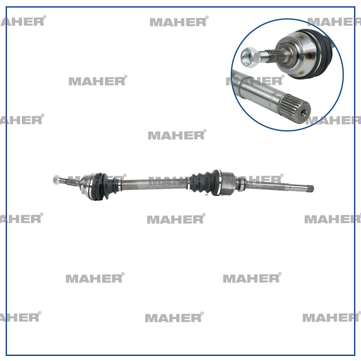 AKS KOMPLE ÖN C-ELYSEE 12-18 / 301 12-18  SAĞ 1.6HDI EURO 5 890mm
