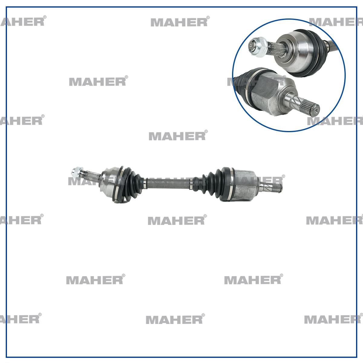 AKS KOMPLE ÖN DOBLO 10= / SOL 1.6JTD A-T / M-T 596mm