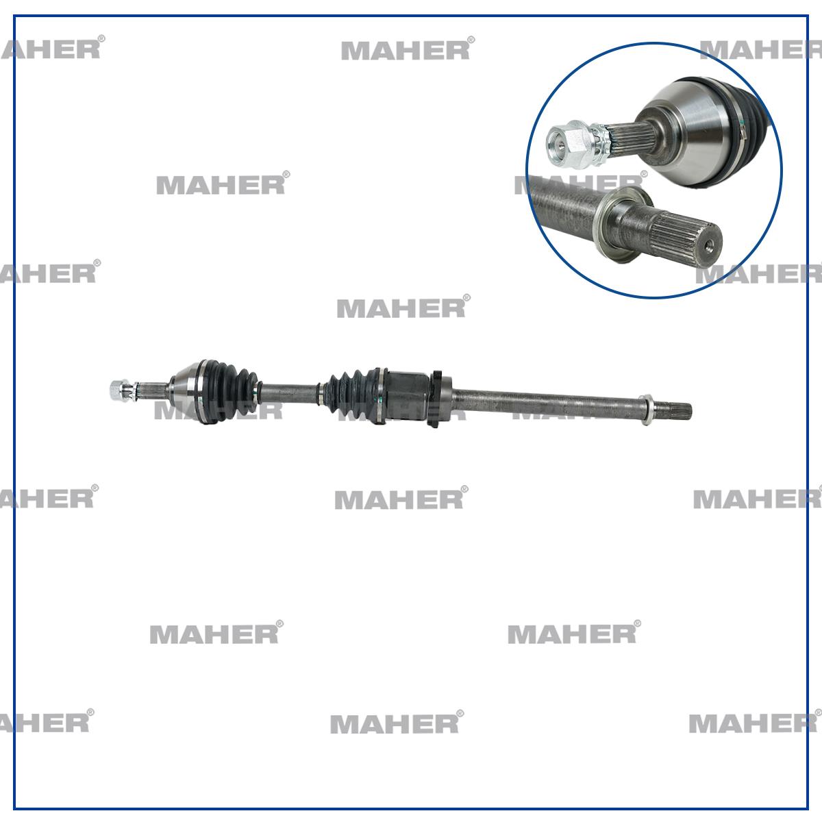 AKS KOMPLE ÖN KOLEOS 08-14 / QASHQAI+2 07-14 / X-TRAIL 07-13 / SAĞ 2.0DCI A-T 971mm