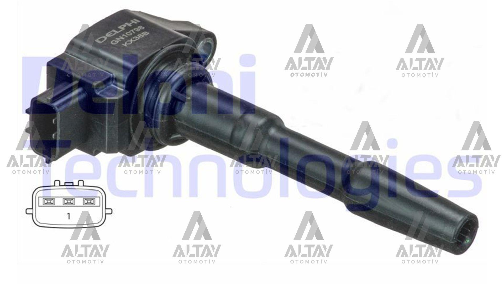 ATEŞLEME BOBİNİ QASHQAI 14-19 / JUKE 14-19 / PULSAR 14-17 / 1.2 DIG-T / HRA2DDT