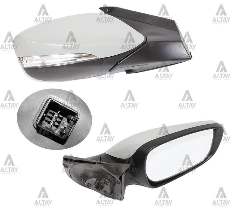 AYNA DIŞ DİKİZ ACCENT 11= BLUE ELEKTRİKLİ SİNYALLİ SAĞ
