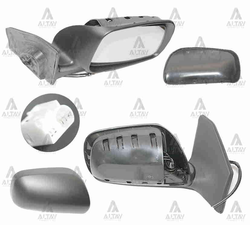AYNA DIŞ DİKİZ AVENSIS 03-06 ELEKTRİKLİ ISITMALI 5 FİŞLİ SAĞ