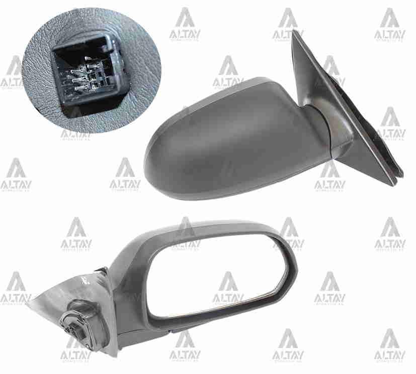 AYNA DIŞ DİKİZ ELANTRA 04-07 ELEKTRİKLİ SAĞ 3 FİŞLİ