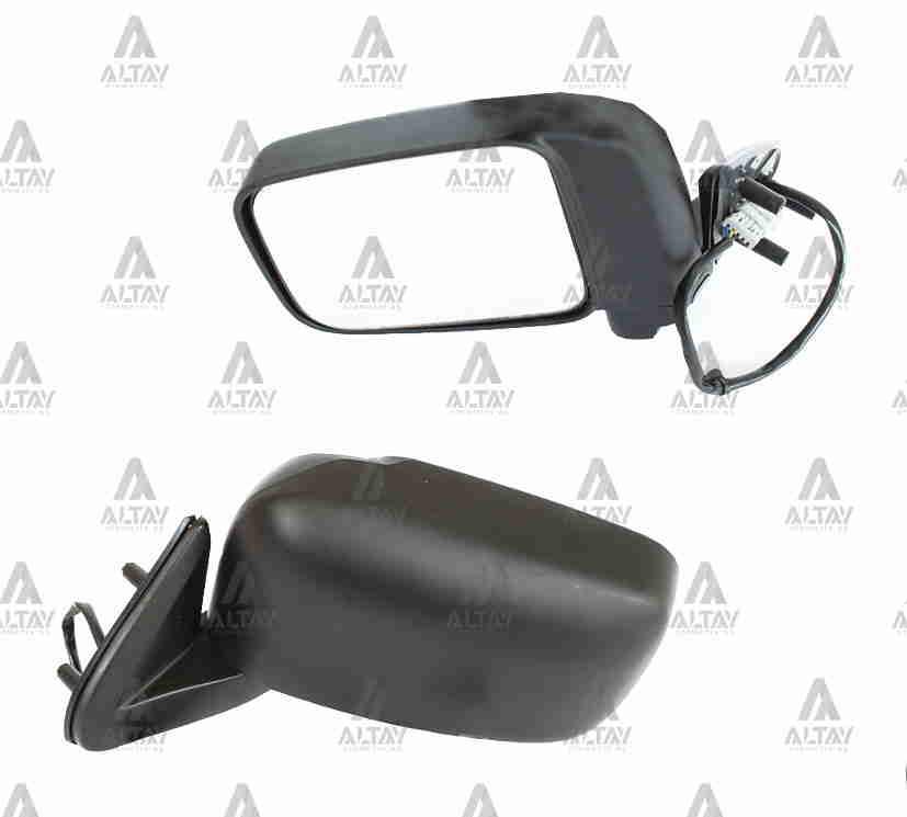 AYNA DIŞ DİKİZ PICKUP 03= YD25 ELEKTRİKLİ SİYAH SOL