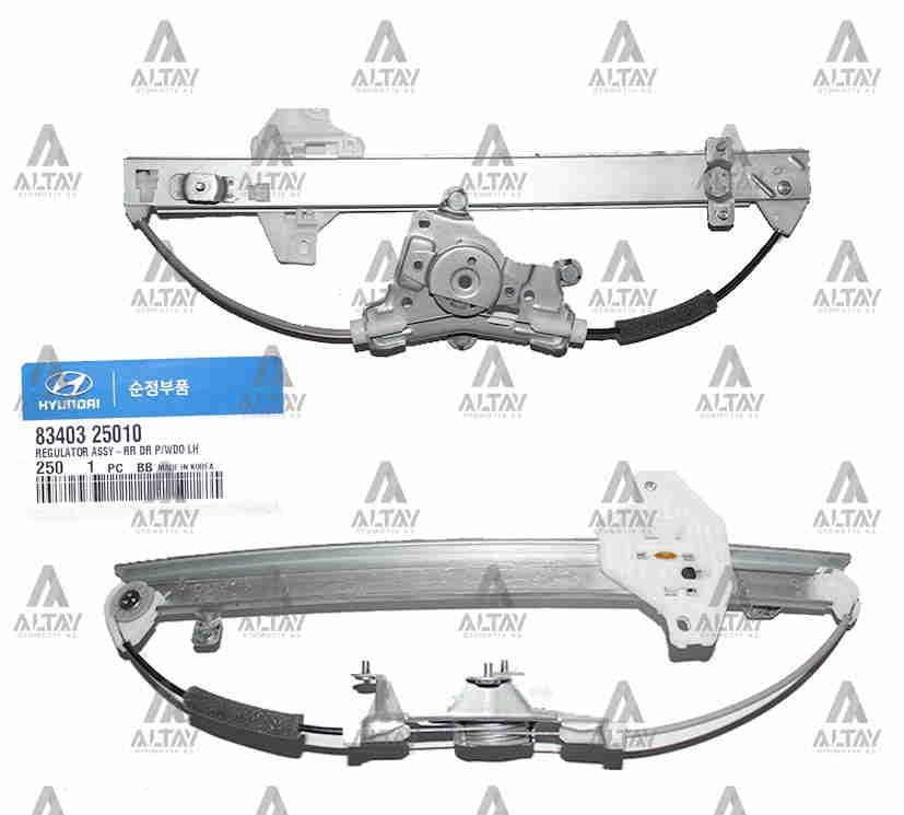 CAM KRİKOSU ACCENT ELEKTRİKLİ 00-06 ARKA SOL