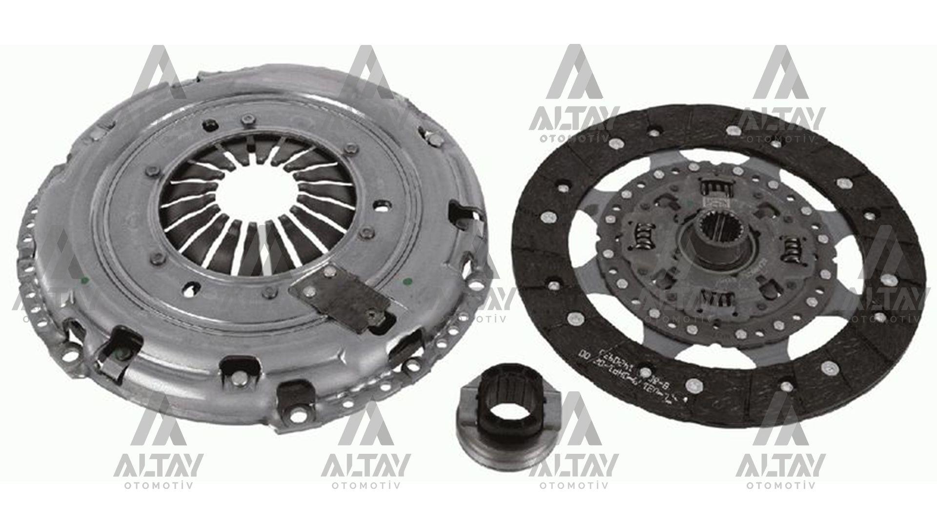 DEBRİYAJ SETİ 3008 / 5008 / PARTNER /  EXPERT 4 / RIFTER / BERLINGO  / C4  / C5 JUMPY  / SPACETOURER/ CORSA F  DV5RC 20= 1.6 / 1.5 HDİ