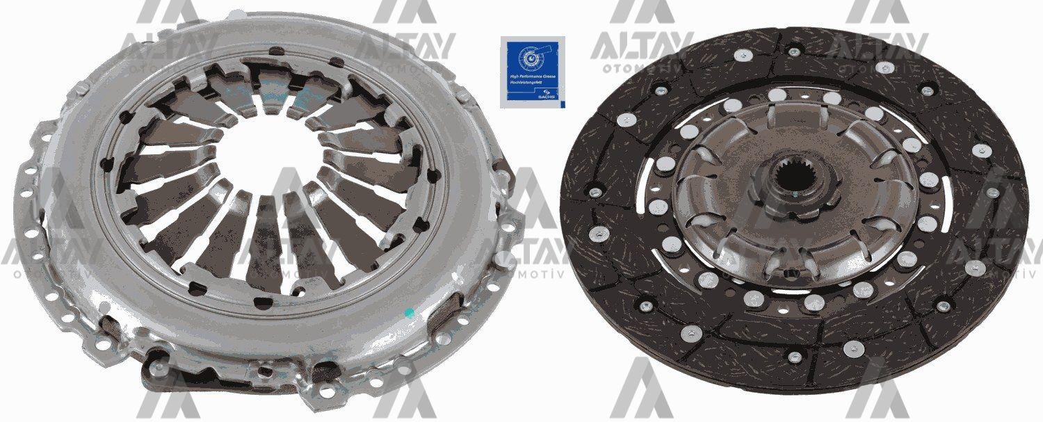 DEBRİYAJ SETİ ASTRA H / CORSA D / LINEA / FIORINO / PUNTO 04=1.3JTD-Z13DTH 90 PS RULMANSIZ