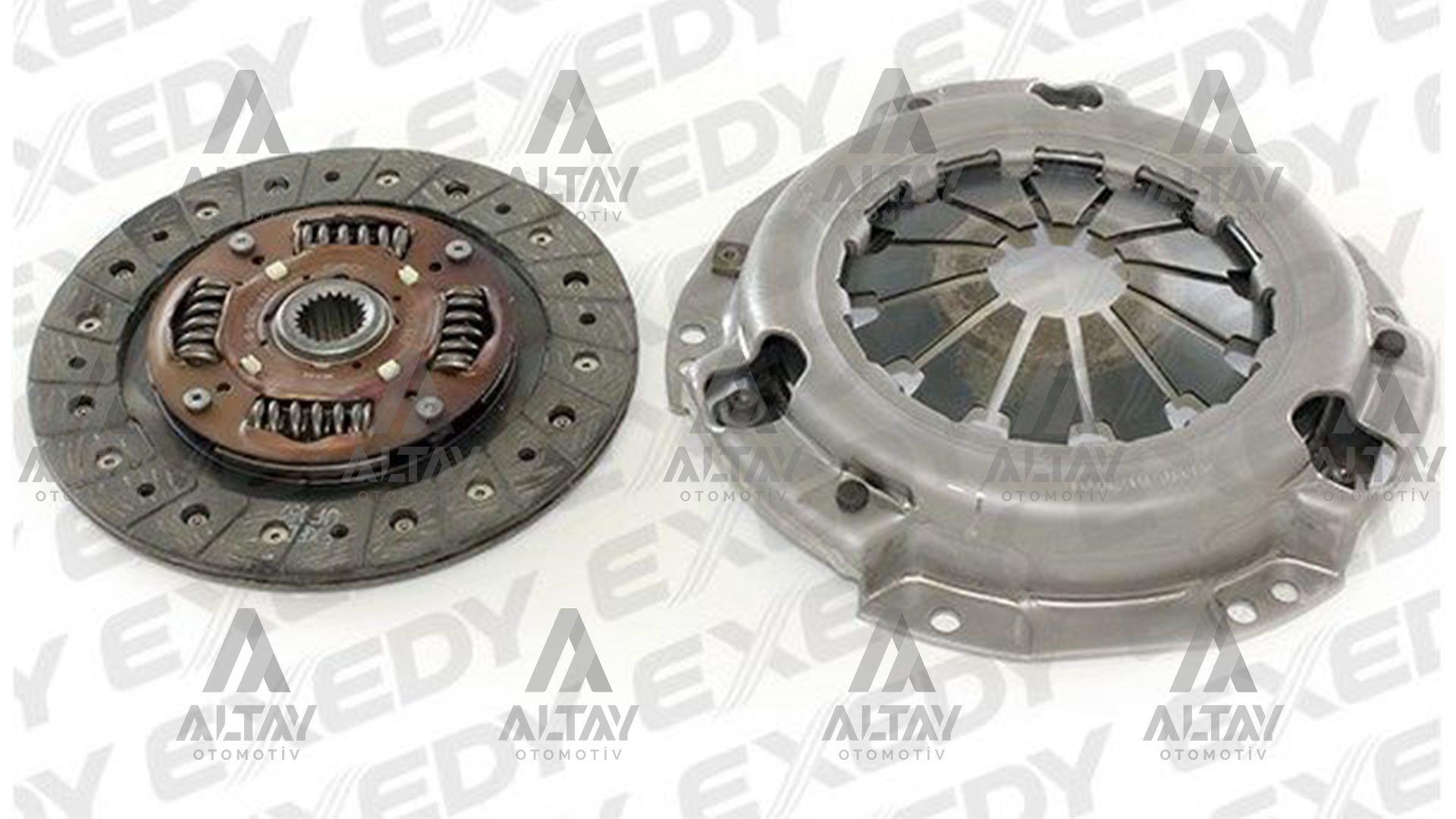 DEBRİYAJ SETİ COROLLA 10= / AURIS / YARIS 06-11 / 13=  / 1NR-FE / 1.33 / MANUEL 6 VİTES / RULMANSI