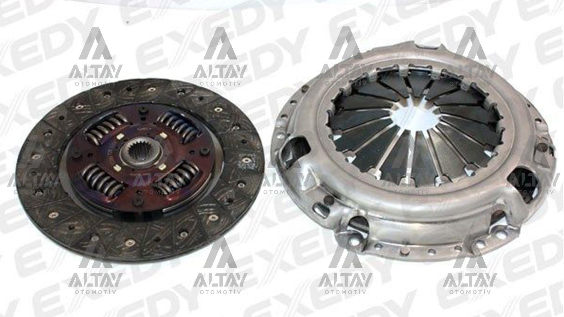DEBRİYAJ SETİ COROLLA 10= /AURİS 10= / YARIS 10= DİZEL CVT (6 VİTES) 1NDTV RULMANSIZ