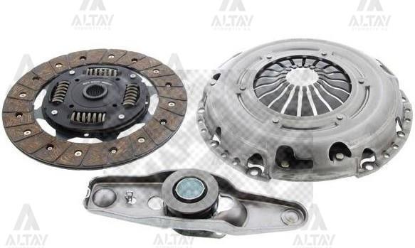 DEBRİYAJ SETİ GOLF5 / JETTA / PASSAT / CADDY / GOLF6 / A3 / LEON 05-13 1.2 TSI-1.6-1.6 FSI-2.0 SDI BSE-BAG-BLF-BLP-BGU-CBZA-CBZB-BDJ RULMANLI