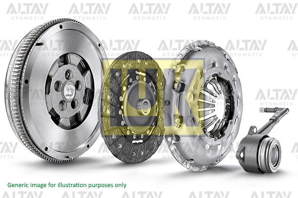 DEBRİYAJ SETİ VOLANLI CRAFTER 06-12 2.5 TDİ BJM 163 PS