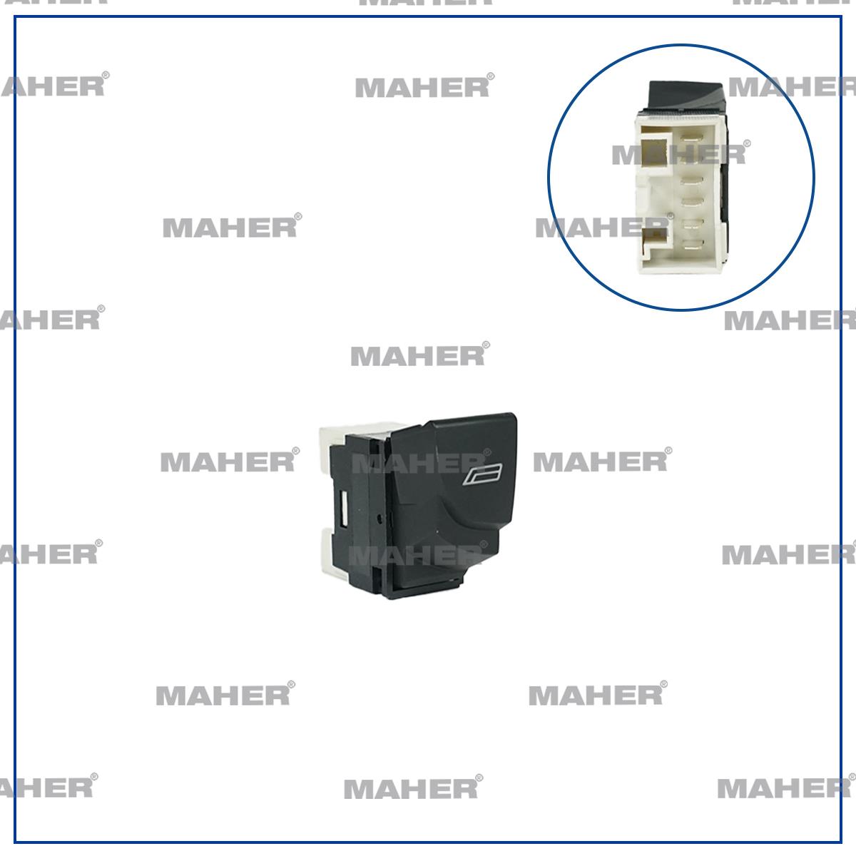 DÜĞME CAM AÇMA DUCATO II / BOXER II / JUMPER II (TEKLİ) SOL DIŞ