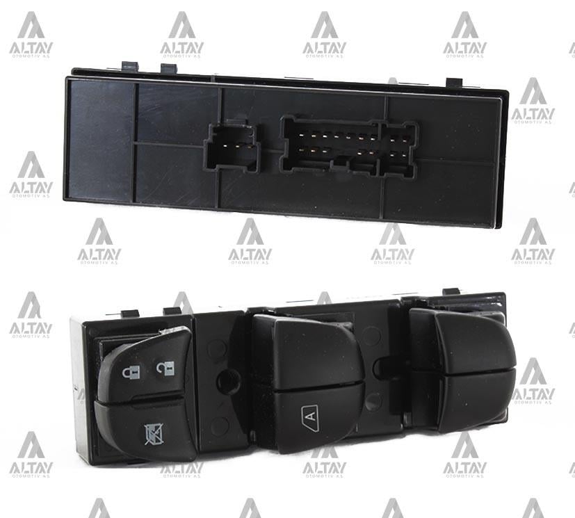 DÜĞME CAM AÇMA QASHQAI 14= ÖN SOL / NOTE (MERKEZİ KİLİTLİ MODELİ) / JUKE / XTRAIL