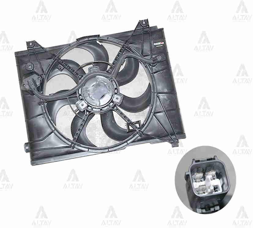 FAN RADYATÖR CERATO 06-09 1.6 DİZEL