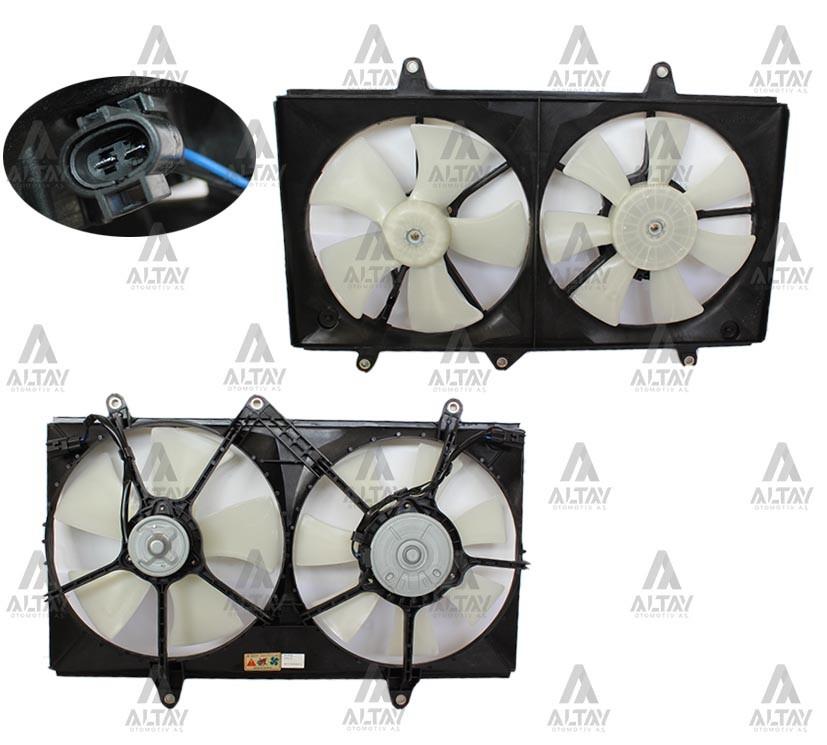 FAN RADYATÖR COROLLA  98-02 ÇİFTLİ