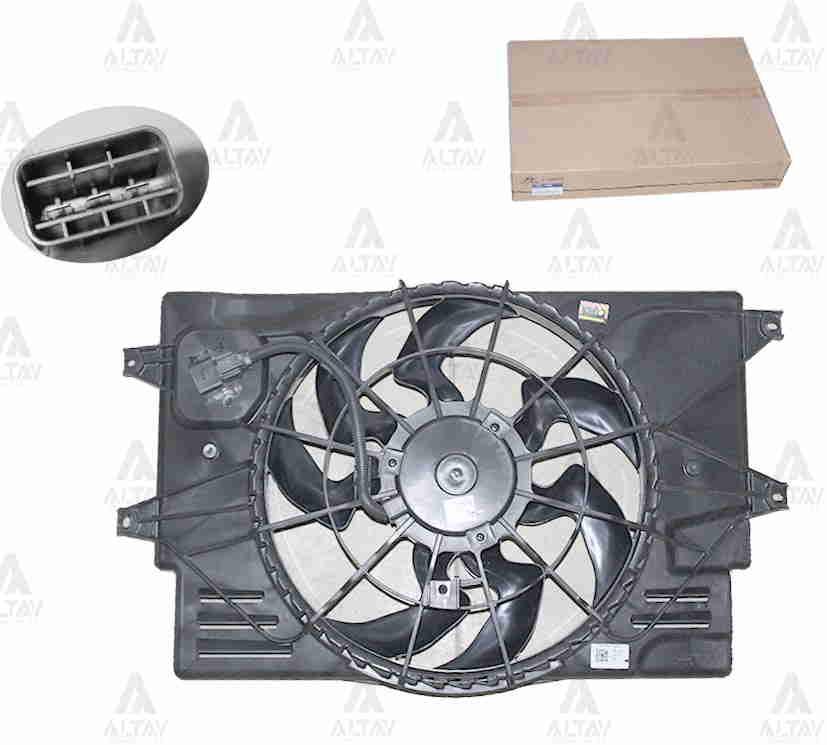 FAN RADYATÖR ELANTRA 16-18 1.6 / I-30 17= DİZEL DCT 7