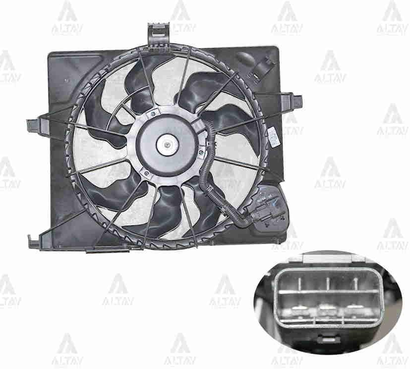 FAN RADYATÖR I-20 15-18 1,4cc U2 DİZEL