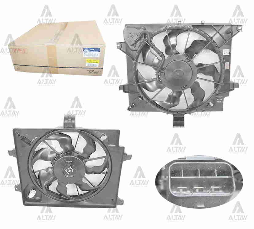 FAN RADYATÖR I-30 12-16 / CEED 12= DİZEL