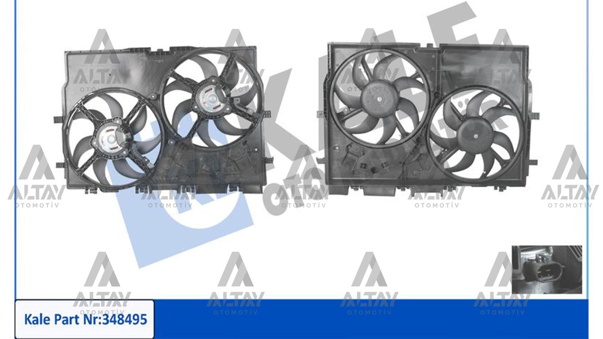 FAN RADYATÖR JUMPER III 06-14 / DUCATO III 06-14 / BOXER III 06-14 / 2.0 JTD-2.2 HDI-2.3 JTD-3.0 JTD DAVLUMBAZLI