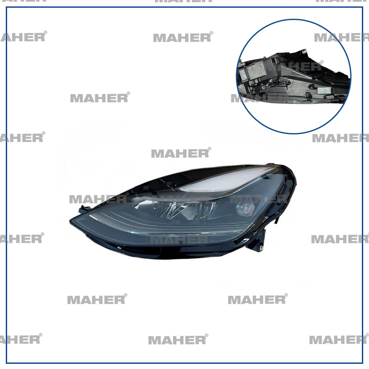 FAR TESLA Y 22-24 LEDLİ MERCEKLİ BEYİNLİ SAĞ