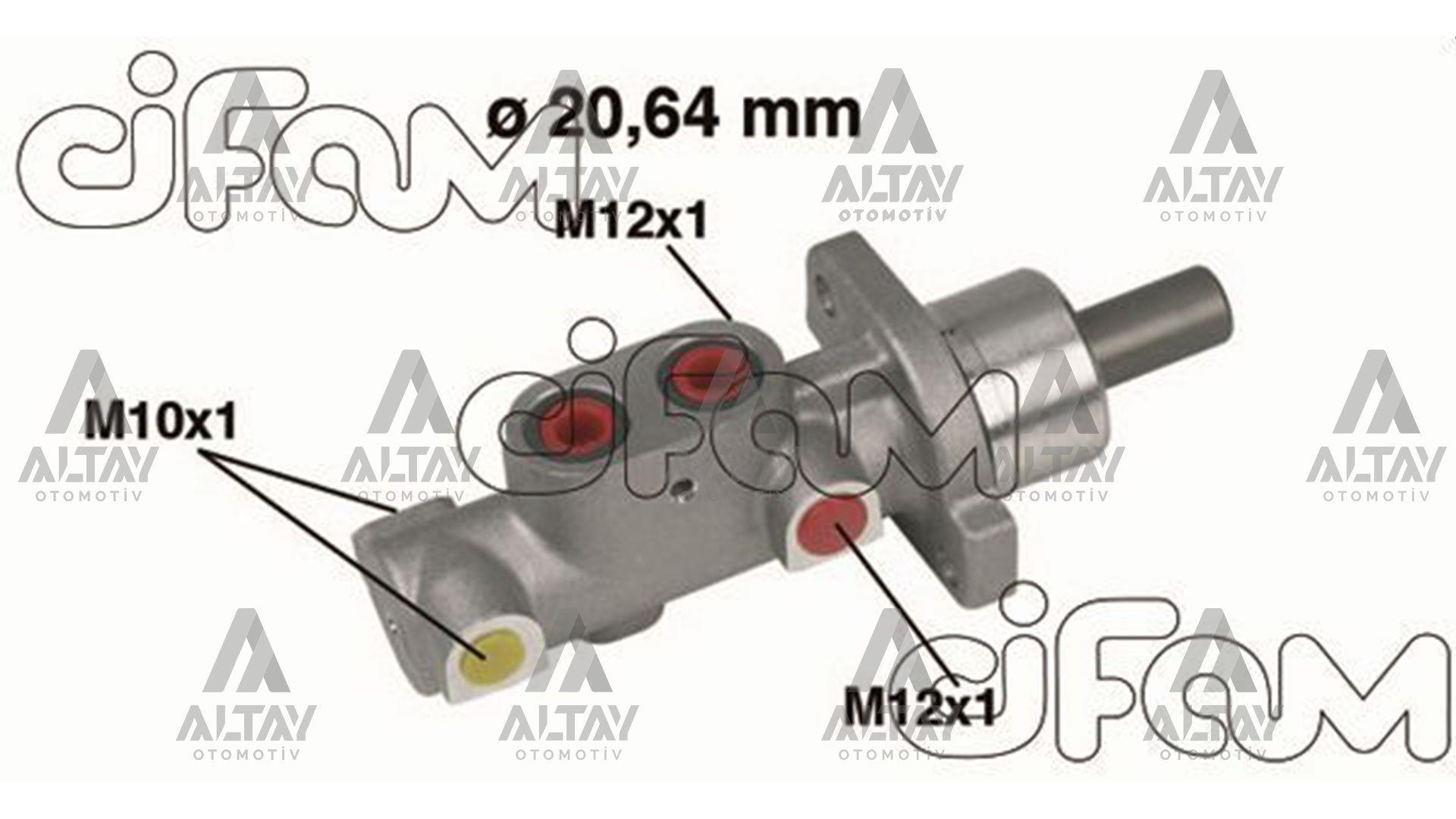 FREN ANA MERKEZ 206 / 306 20.64mm ABSSİZ